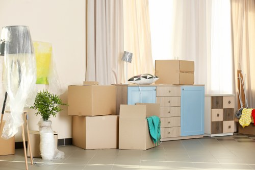 Removals van service for homes in Aperfield