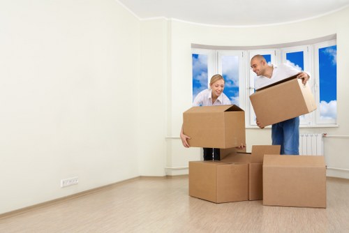 Local removal service supporting a commercial or office move in Aperfield