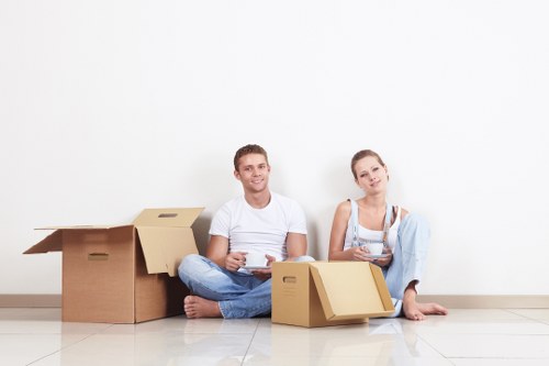 Customer complaint being reviewed within a moving service process