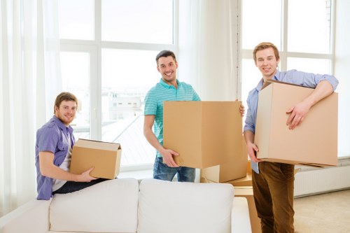 Moving day planning with a hired removal truck in the Aperfield area