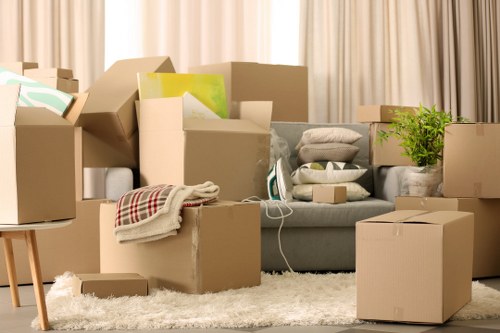 Removing bulky household furniture from an Aperfield property