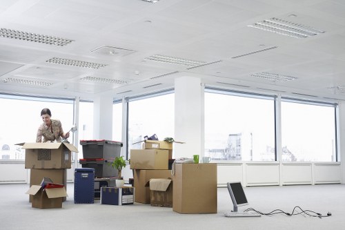 Packing and furniture handling during an Aperfield removals service