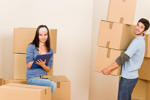 Secure and professional van loading for a move in Aperfield