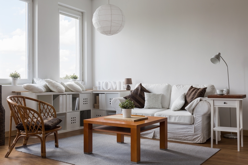Unpacking boxes into a new home after a move in Aperfield